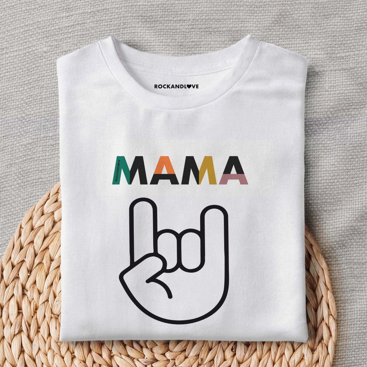 Camiseta MAMA white